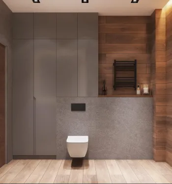 Интерьер ванной  смотреть на Basicdecor
