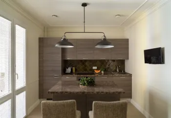 Интерьер кухни в современном стиле смотреть на Basicdecor