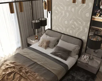 Интерьер спальни  смотреть на Basicdecor