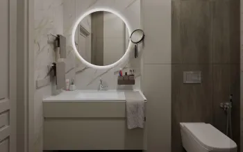 Интерьер ванной  смотреть на Basicdecor