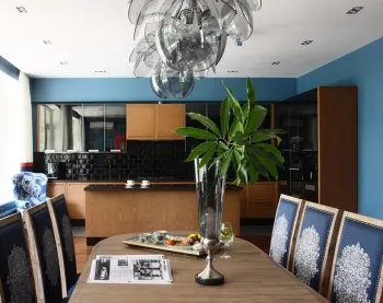 Интерьер кухни в стиле фьюжн смотреть на Basicdecor