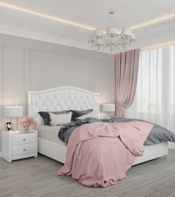 Интерьер спальни в неоклассике смотреть на Basicdecor