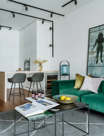 Интерьер гостиной в современном стиле смотреть на Basicdecor