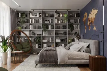 Интерьер гостиной  смотреть на Basicdecor
