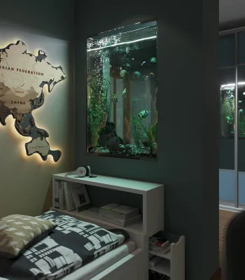 Интерьер спальни в современном стиле смотреть на Basicdecor
