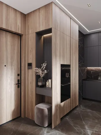 Интерьер прихожей  смотреть на Basicdecor