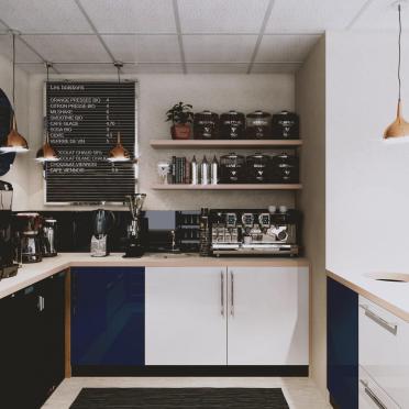 Интерьер кафе и ресторана  смотреть на Basicdecor