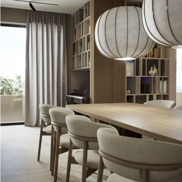Интерьер столовой  смотреть на Basicdecor