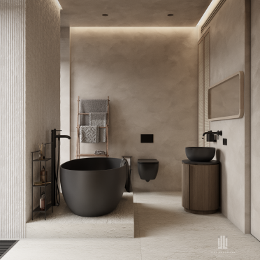 Интерьер ванной  смотреть на Basicdecor