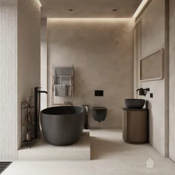 Интерьер ванной  смотреть на Basicdecor