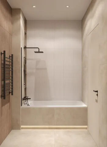 Интерьер ванной  смотреть на Basicdecor