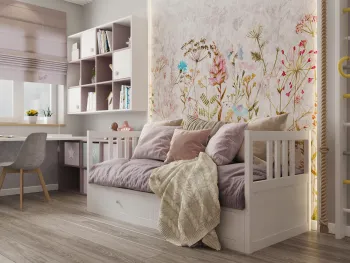 Интерьер детской  смотреть на Basicdecor