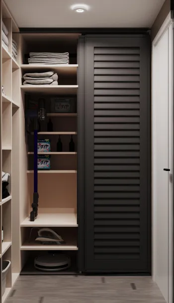 Интерьер гардеробной  смотреть на Basicdecor
