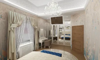 Интерьер спальни в неоклассике смотреть на Basicdecor