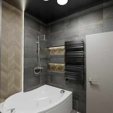 Интерьер ванной  смотреть на Basicdecor
