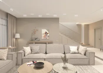 Интерьер гостиной  смотреть на Basicdecor