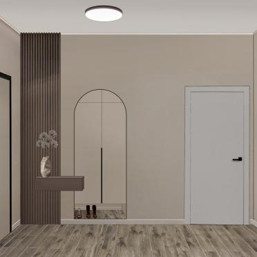 Интерьер прихожей с подсветкой светодиодной и с подсветкой  смотреть на Basicdecor