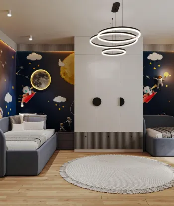Интерьер детской  смотреть на Basicdecor