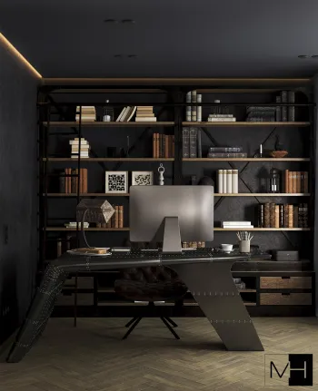 Интерьер кабинета  смотреть на Basicdecor