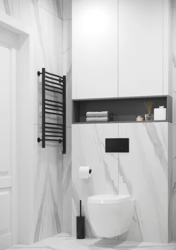 Интерьер ванной в современном стиле смотреть на Basicdecor