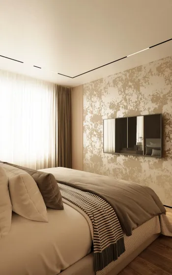 Интерьер спальни  смотреть на Basicdecor