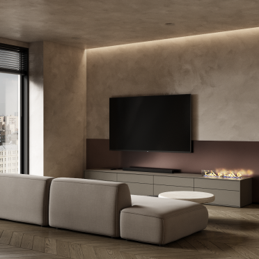 Интерьер гостиной  смотреть на Basicdecor
