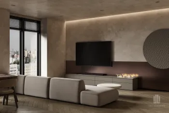 Интерьер гостиной  смотреть на Basicdecor