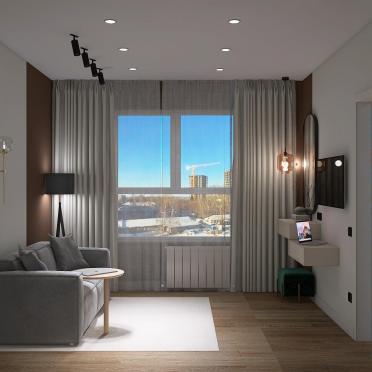 Интерьер гостиной  смотреть на Basicdecor