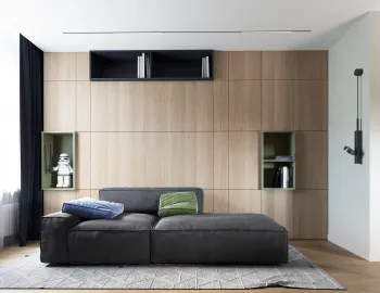 Интерьер гостиной в современном стиле смотреть на Basicdecor