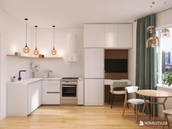 Интерьер кухни  смотреть на Basicdecor