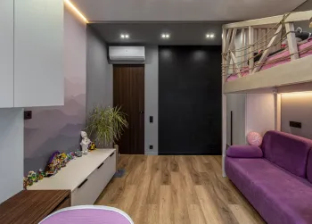 Интерьер детской c подсветкой  смотреть на Basicdecor