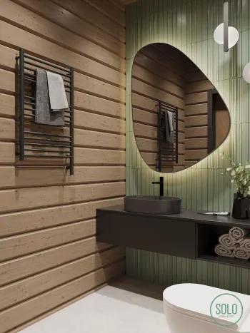 Интерьер ванной  смотреть на Basicdecor