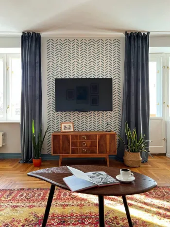 Интерьер гостиной  смотреть на Basicdecor