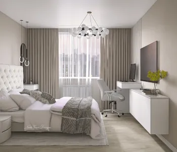 Интерьер спальни  смотреть на Basicdecor