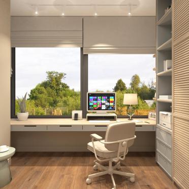 Интерьер кабинета  смотреть на Basicdecor