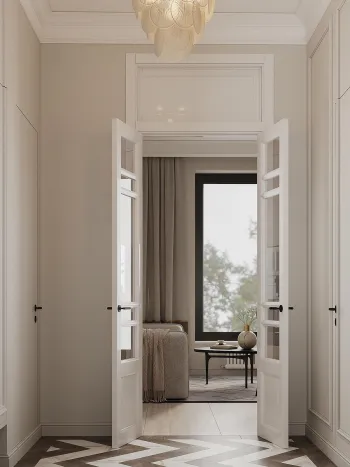 Интерьер cветильниками над кроватью  смотреть на Basicdecor