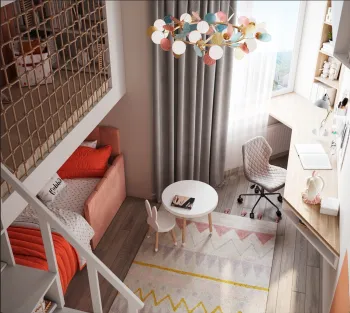 Интерьер детской  смотреть на Basicdecor