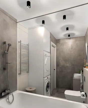 Интерьер ванной  смотреть на Basicdecor
