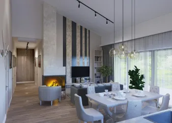 Интерьер гостиной  смотреть на Basicdecor