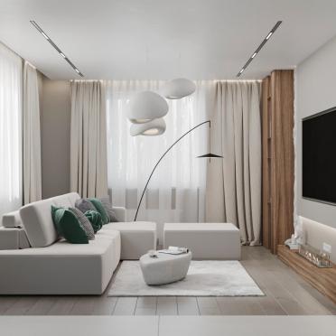 Интерьер гостиной  смотреть на Basicdecor