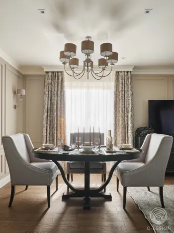 Интерьер столовой в классическом стиле смотреть на Basicdecor