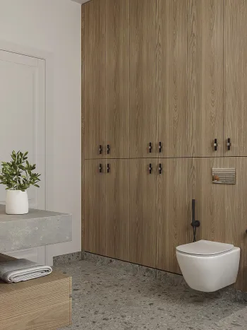 Интерьер ванной  смотреть на Basicdecor