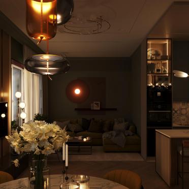 Интерьер гостиной  смотреть на Basicdecor