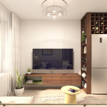 Интерьер гостиной  смотреть на Basicdecor