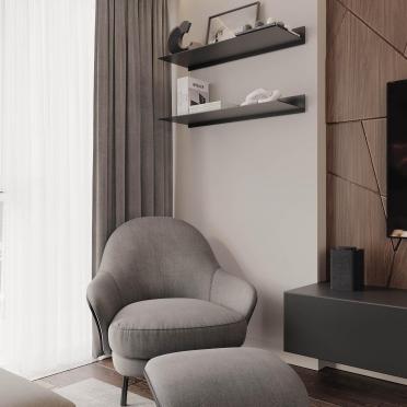 Интерьер гостиной  смотреть на Basicdecor