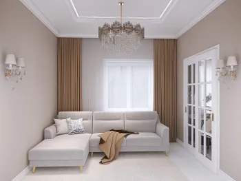 Интерьер гостиной  смотреть на Basicdecor