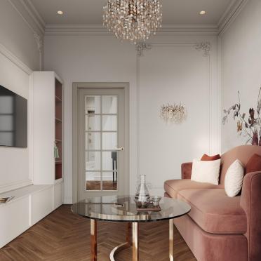 Интерьер гостиной  смотреть на Basicdecor