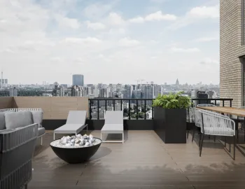 Интерьер балкона с балконом  смотреть на Basicdecor