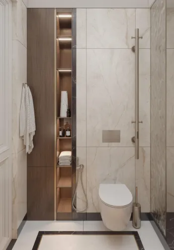 Интерьер ванной  смотреть на Basicdecor