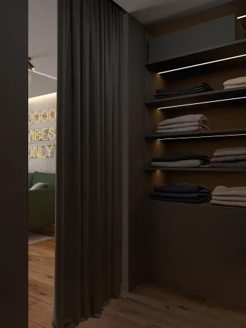 Интерьер гардеробной  смотреть на Basicdecor